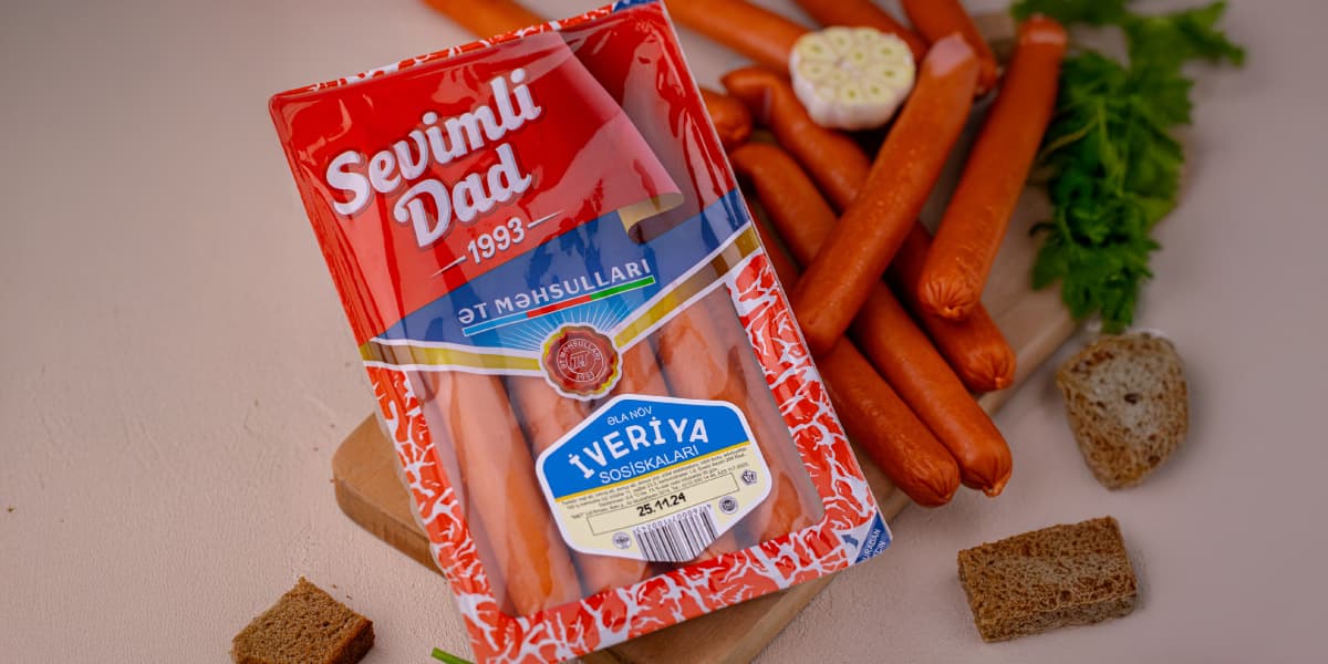 Omlette with "Sevimli Dad" Iveriya sausages